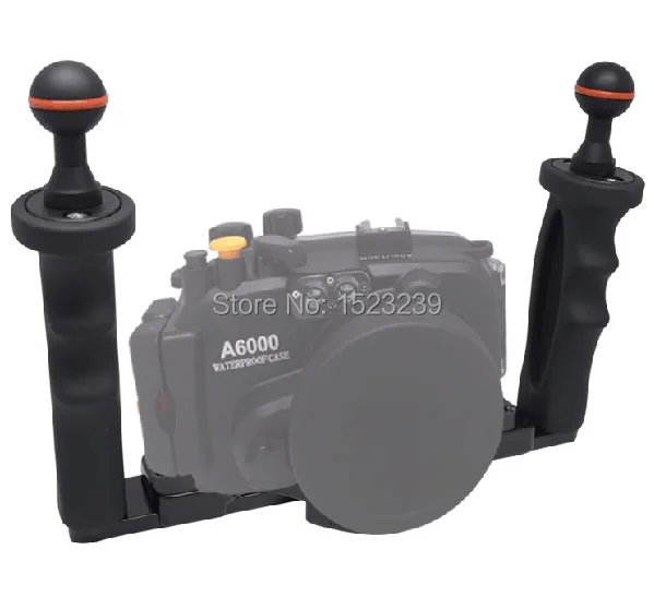Подводные корпуса Mcoplus держатель для экшн камеры Gopro с двойным захватом дайвинга