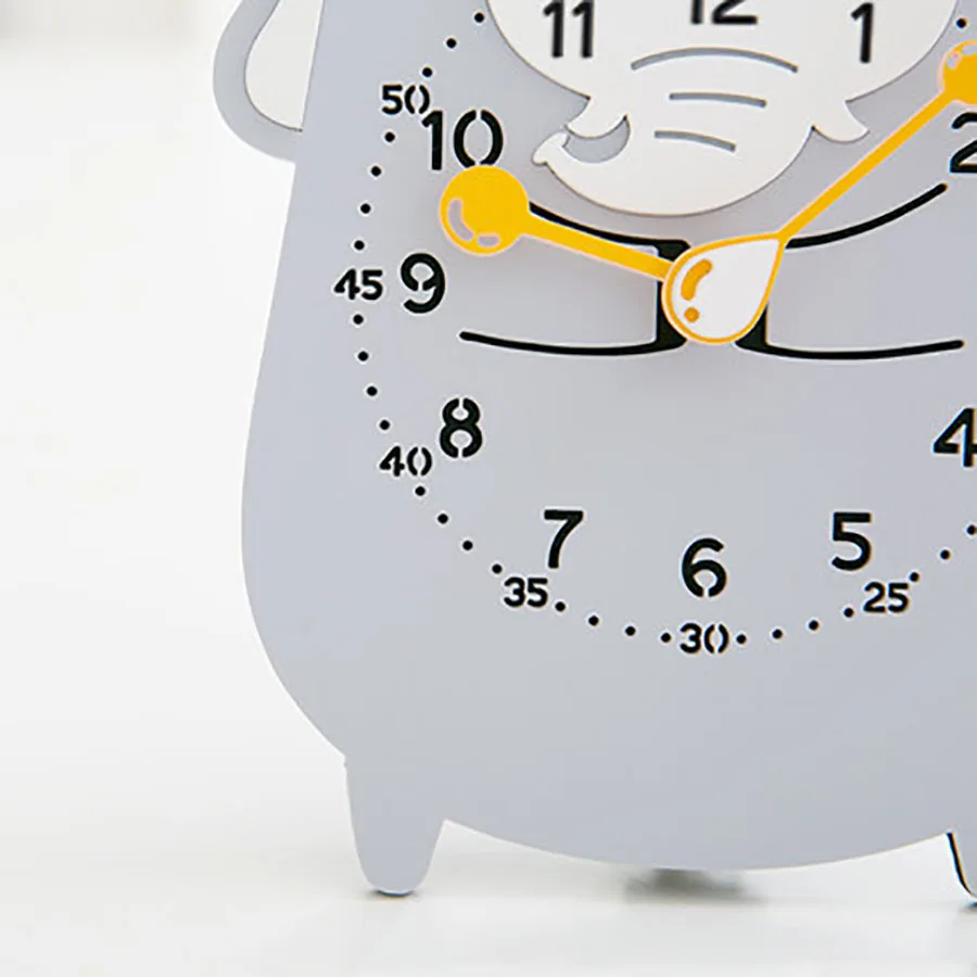 Милые детские Мультяшные настольные часы современные минималистичные