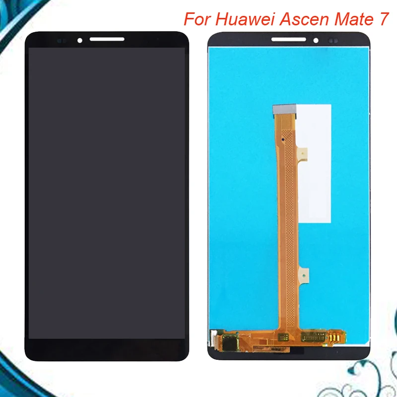 100% протестирован подходит для Huawei Ascend Mate 7 MT7 TL10 ЖК дисплей с сенсорным экраном