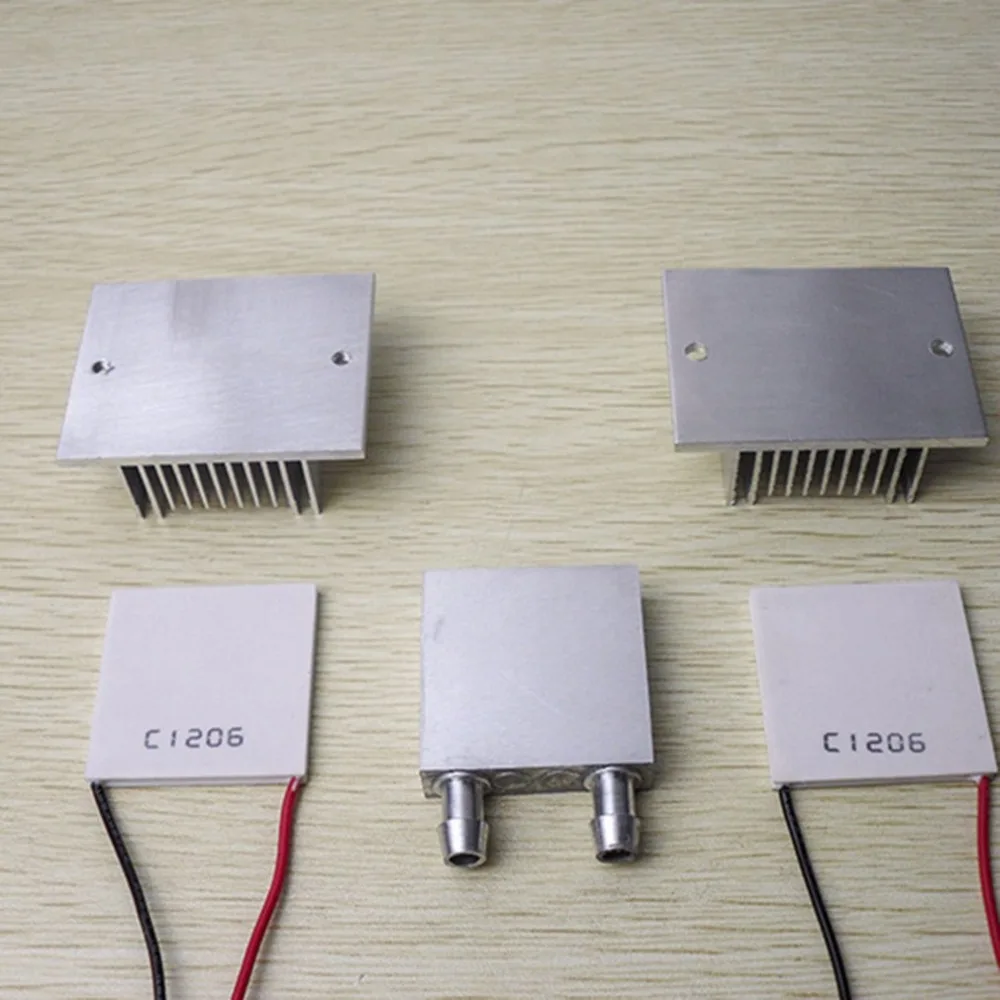 Diy термоэлектрические наборы Пельтье системы охлаждения воды + вентилятор 2 шт.