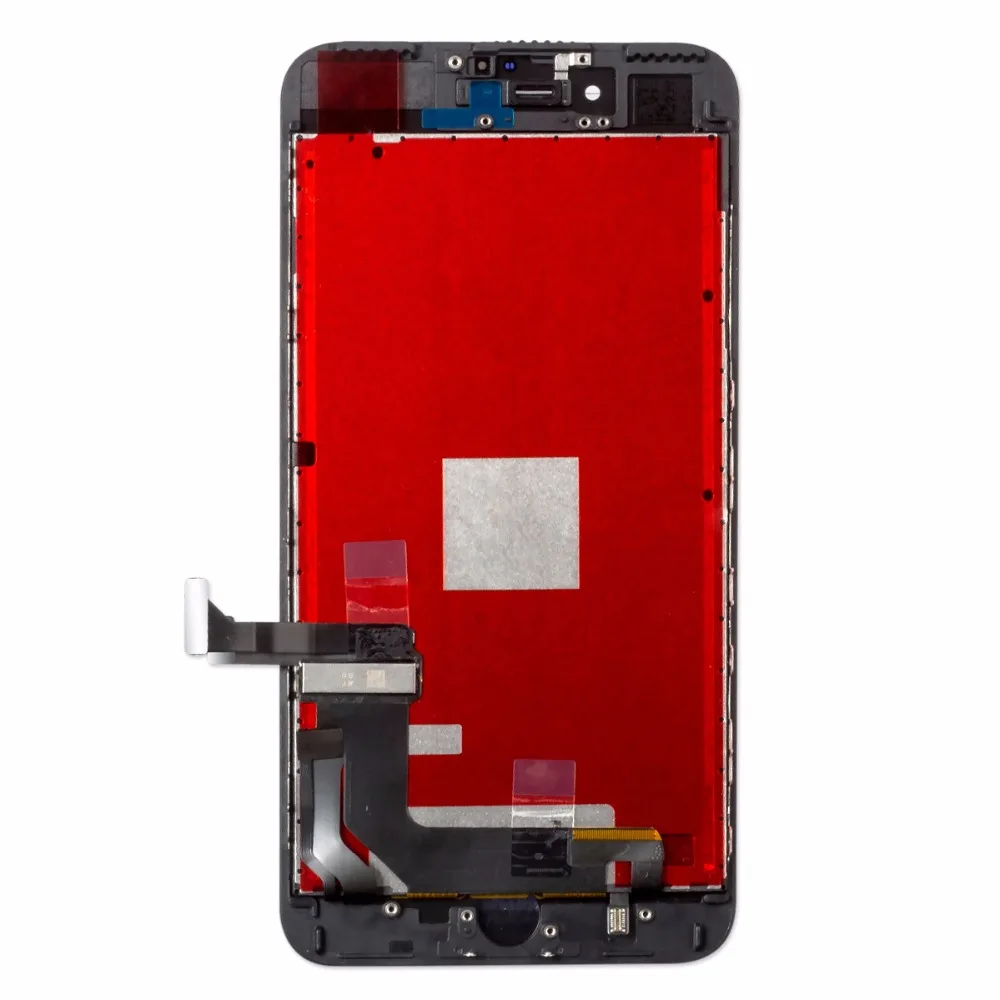 ЖК дисплей с сенсорным дигитайзером в сборе и закаленной пленкой для iPhone 7 plus| |