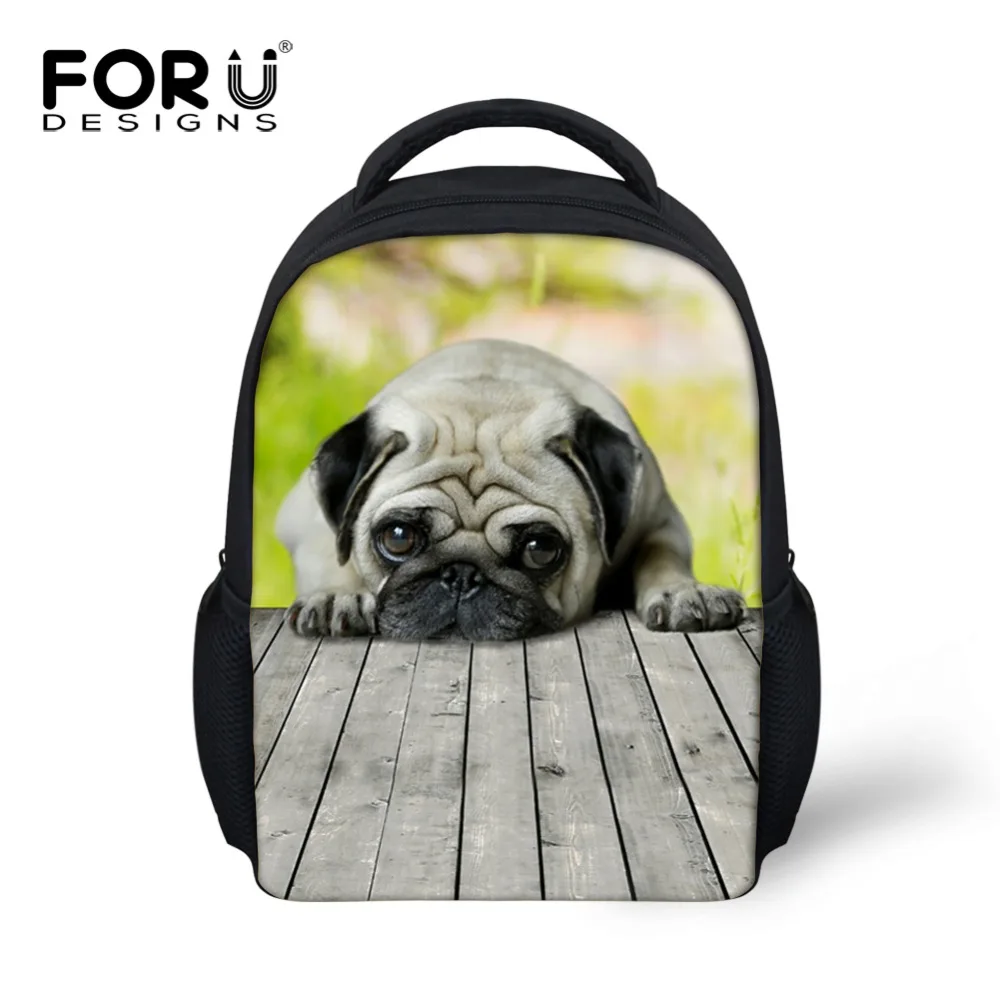 Рюкзак детский маленький с принтом мопс|backpack style|style backpackbackpack for |