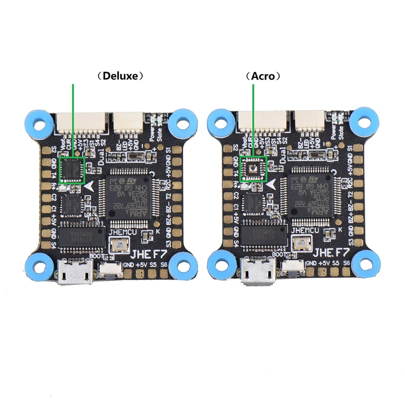 Новый Контроллер полета F7 с двойным гироскопом AIO OSD 5 в 8 BEC & Black Box 2 6S для