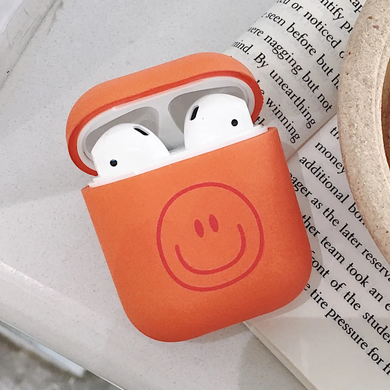 Style 9 Жесткий чехол с милым мультяшным рисунком для Apple AirPods, чехол, беспроводные Bluetooth наушники, защитная крышка, аксессуары для Air Pods, зарядная коробка - Цвет: Style 9