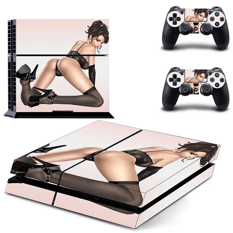 Аниме милые девушки PS4 кожи Стикеры наклейка для Игровые приставки 4 консоли и 2
