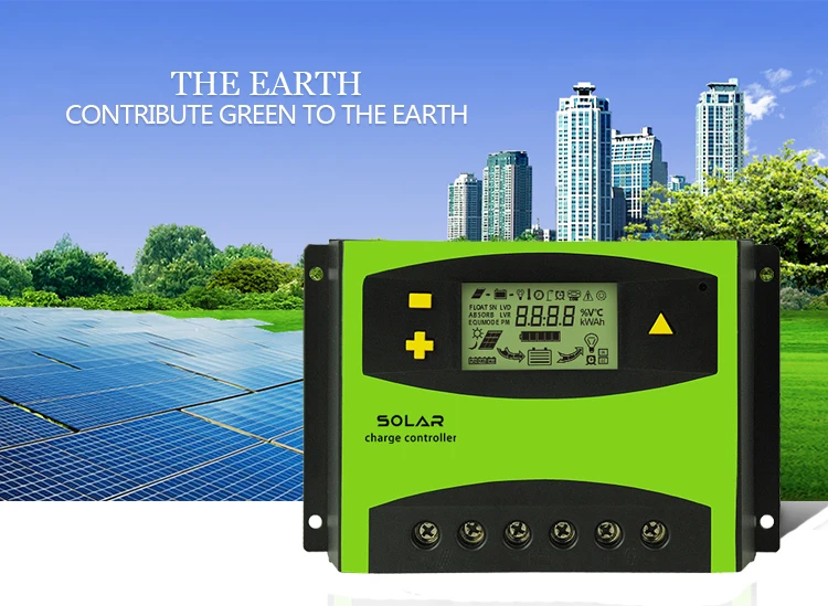 Бесплатная Доставка! Автоматическое распознавание 12 В 24 60 А Солнечный контроллер