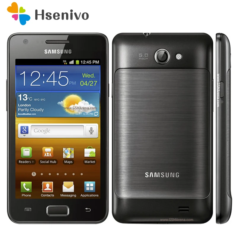 

Samsung i9103 Refurbished-Original Unlocked Samsung I9103 Galaxy R Phone Android Wi-Fi GPS 5.0MP camera Core 4.3'1GB RAM 8G Rom