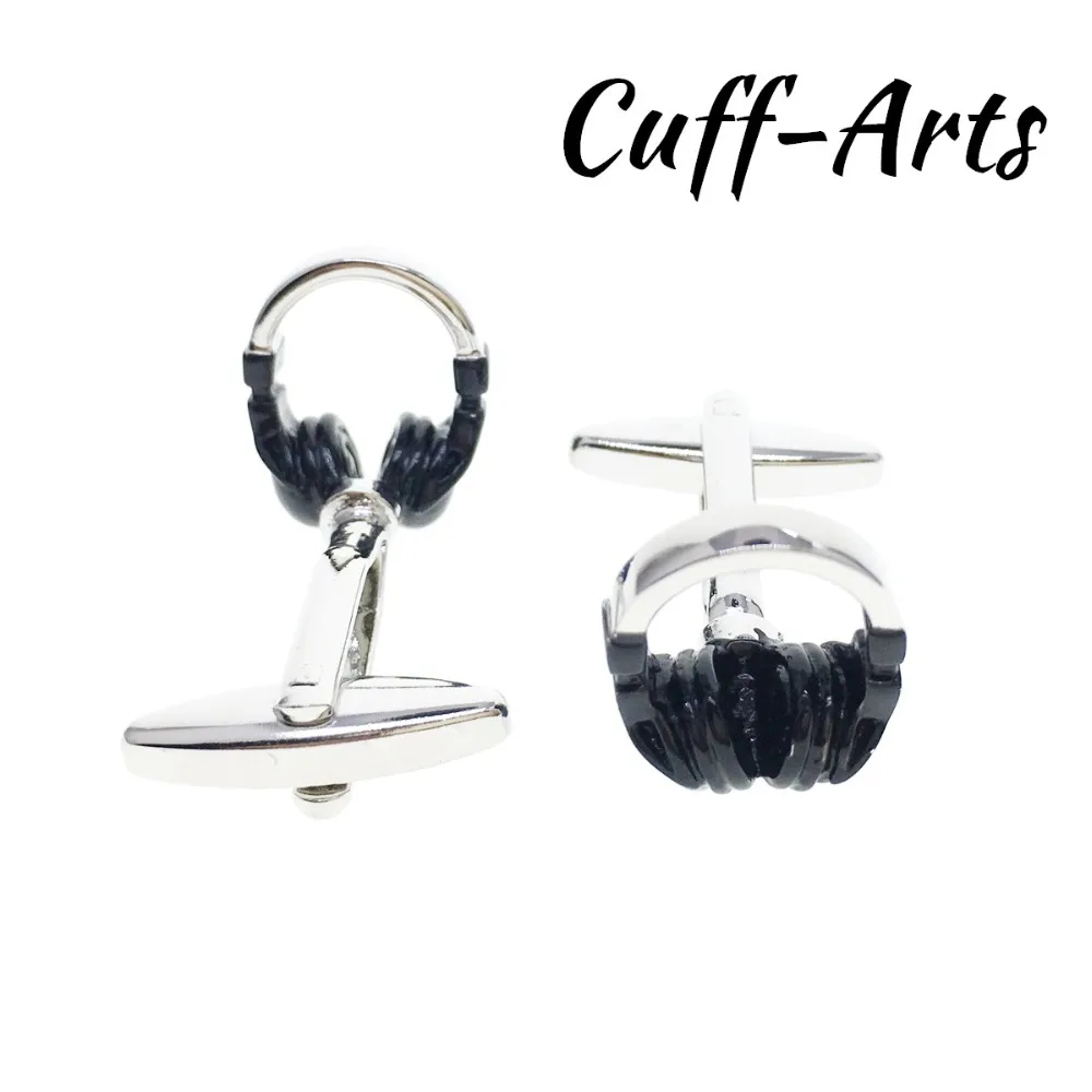 Cufflinks for Mens Headphones Music Gifts Men Shirt Cuff links Gemelos Bouton De Manchette by Cuffarts C10219 | Украшения и