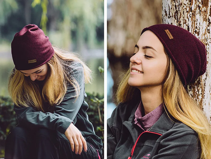 Naturehike шерстяная шапка зимние вязаные теплые уличные шапки для пешего туризма кемпинга бега толстые шапки