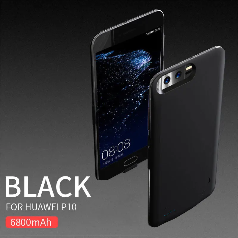 Extpower 6800 мАч зарядное устройство чехол для huawei P9 P10 мобильный телефон назад клип батарея Зарядка 8200 мАч для huawei P9 P10 Plus