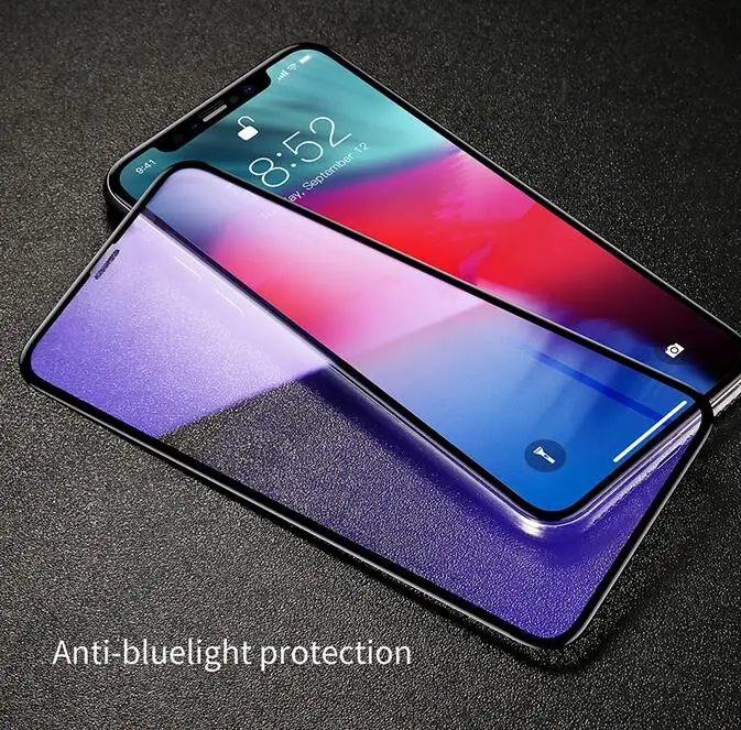 0 3 мм закаленное стекло для iPhone Xs Max XR защита экрана полное покрытие защитное 2018 |