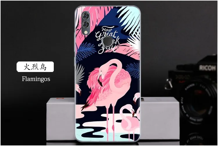 Мягкий чехол для телефона, силиконовый чехол для Alcatel 5V 6,2 дюймов, модный прозрачный чехол из ТПУ с красочным рисунком