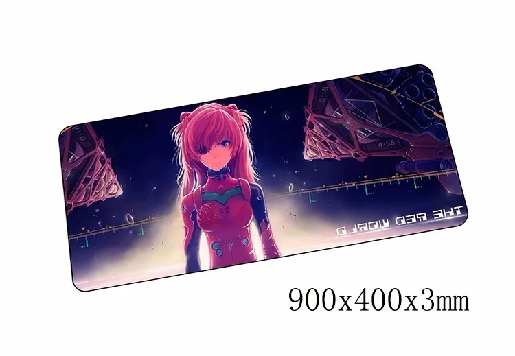 900x400x3 мм коврики для мыши evangelion Коврик для мыши notbook компьютерный коврик для мыши Аниме игровая мышь геймер клавиатура, мышка для ноутбука коврик - Цвет: Size 900x400x3mm