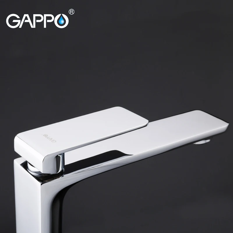 GAPPO Basin Faucets water taps tall bathroom faucet basin sink mixers deck mounted Brass Wire Drawing Faucet tap | Обустройство дома