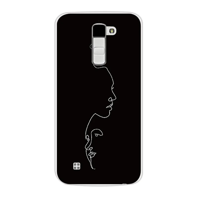 Роскошный мягкий ТПУ чехол для задней панели телефона необычный LG K10 Lte K 10 M2 K410 K420N
