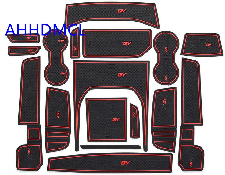 Автомобильный затворный слот подкладка чашки подлокотник для Противоскользящий