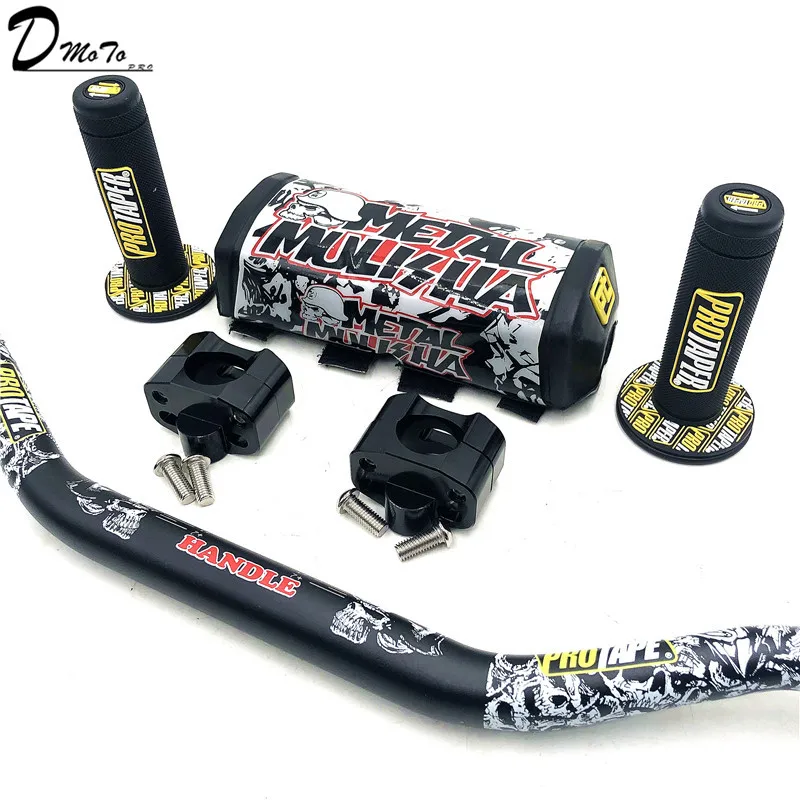 Руль для PRO конический пакет бар 1 1/8 &quotРучка Бар накладки Захваты Pit Pro Гонки грязи