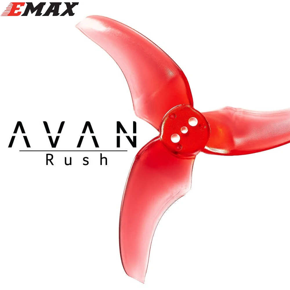 4 шт. оригинальные пропеллеры EMAX AVAN Blur 2 дюйма/2 5 дюйма Prop 10CW + 10CCW батарея для Emax