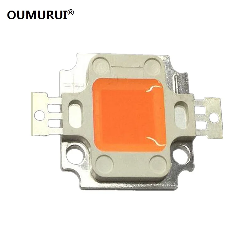 Светодиодный чип COB 10pcs10W высокомощный светодиодный светильник для выращивания