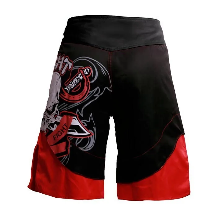 Шорты для MMA бокса с новым рисунком КОМБАТ пиратской головой человека УФК