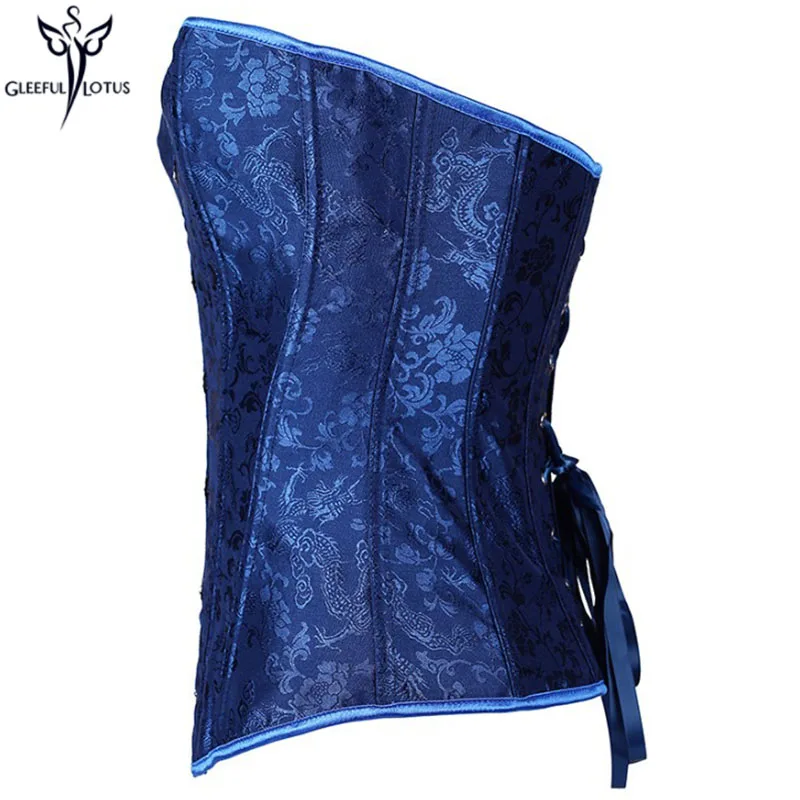 Женские синие моделирующие Корсеты ремень облегает корректирует область живота