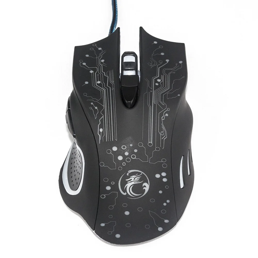 [Подлинный] Я Мыши компьютерные x9 Профессиональный 6 Пуговицы игровой Мышь 2400