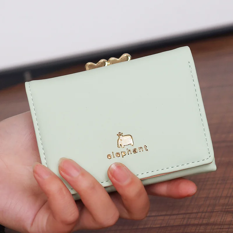 Горячая продажа Новая мода кожа милый кот кошелек с животными женский для монет