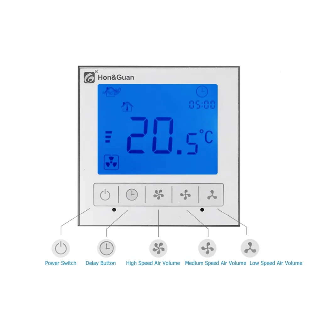 6''Timer Extractor встроенный воздуховод с Smart проводной переключатель для внутреннего вентиляции вытяжной вентилятор, вентиляционная Установка 220 V с задержкой установка
