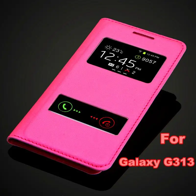 Задняя крышка корпуса батареи для Samsung GALAXY Ace 4 Ace4 NXT G313 G313H Lite SM роскошный флип