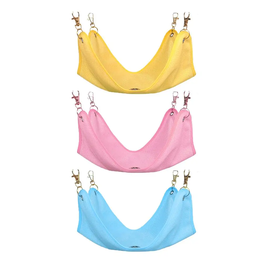 Хомяк милый гамак Шиншилла хорьки дышащая сетка хлопок маленькое животное