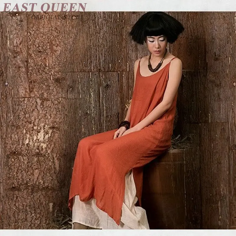 Элегантные китайские летние платья 2019 женское винтажное платье макси без