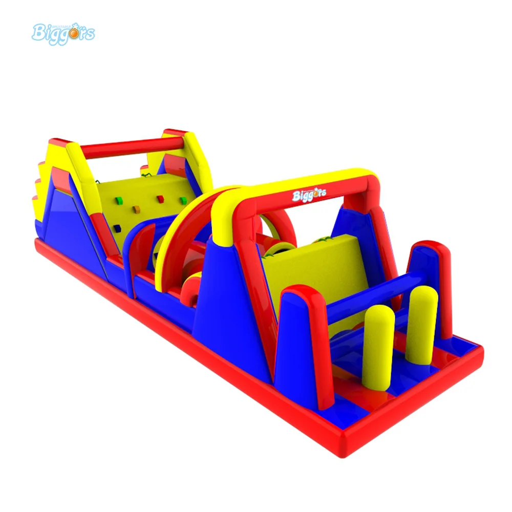 

Good Quality Commercial Use Inflatable Obstacle Course Funny City for Kids