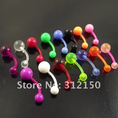 5 шт./лот смешанный цвет гибкий светится в темноте кольцо для живота пресс