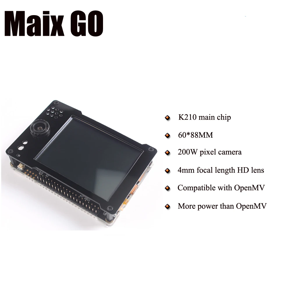 Sipeed MAIX GO K210 AI Pocket Deluxe полнофункциональная макетная плата с корпусом бортовой отладчик