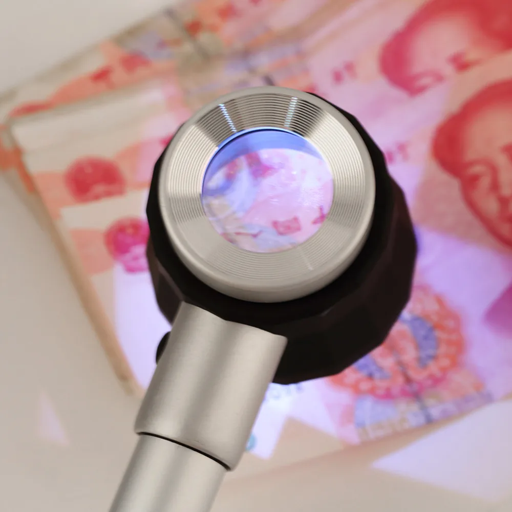 NFLC 10X оптическое стекло светодиодный увеличитель с подсветкой ювелиры