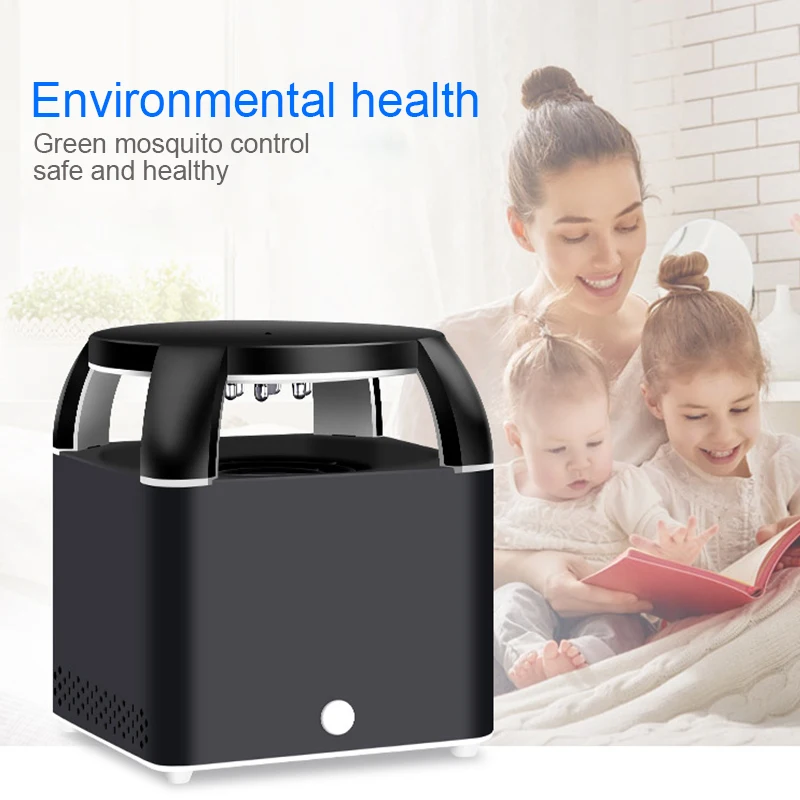 Светодиодная ловушка для комаров мух с USB домашсветильник электрическая