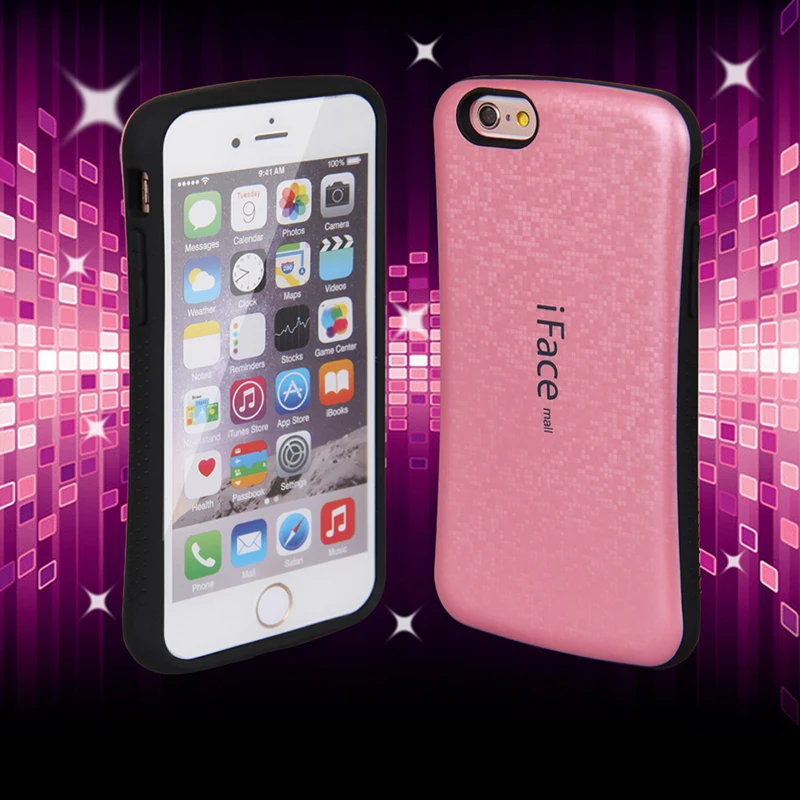 6S PLUS phone case neo Hybrid PC+TPU armor for iphone 6 5 5S 4 covers protective Mosaic Candy cases 4.7 5.5 |