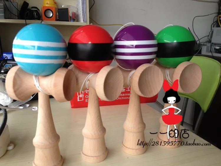 20 шт. оптовая продажа высокое качество детский мяч Kendama искусственная кожа для