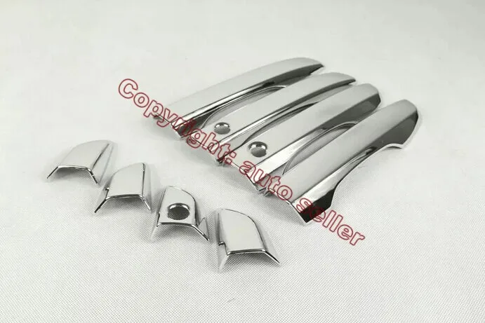 ABS Chrome Door Handle Cover Trim With Smart Hole For Honda Civic 2016 2017 | Автомобили и мотоциклы