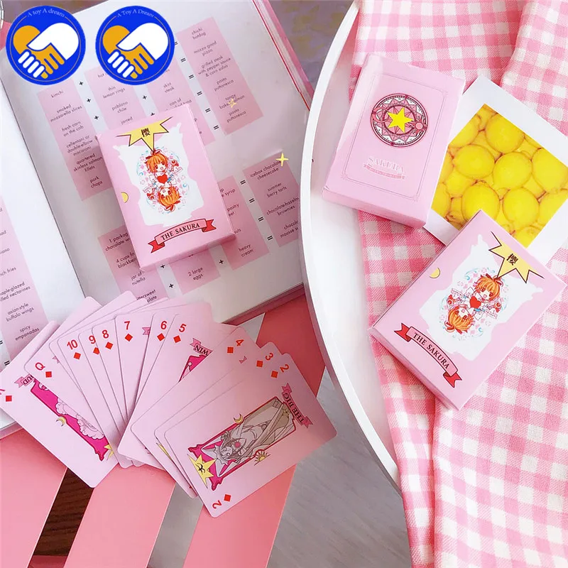 Оптовая продажа 10 пакетов Cardcaptor Сакура 54 шт. покер карты Captor Sakura Mahou Клоу аниме