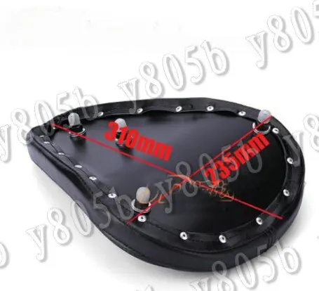 Измельчитель Cruisers кожаное сольное весеннее сиденье для Honda Yamaha Suzuki Kawasaki Sport Bobber