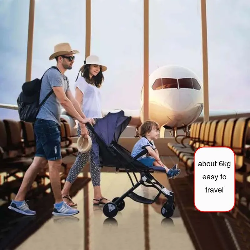 Детские коляски торговой марки легкие детские корзину Портативный складная