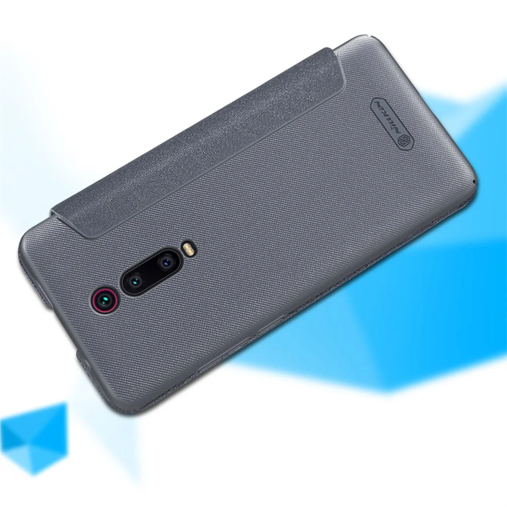 Для Xiaomi mi 9T красный Redmi K20 флип чехол mi 9T Pro чехол Nillkin блестящий супер тонкий PU Флип кожаный чехол для красный Redmi K20Pro Сумки для телефона