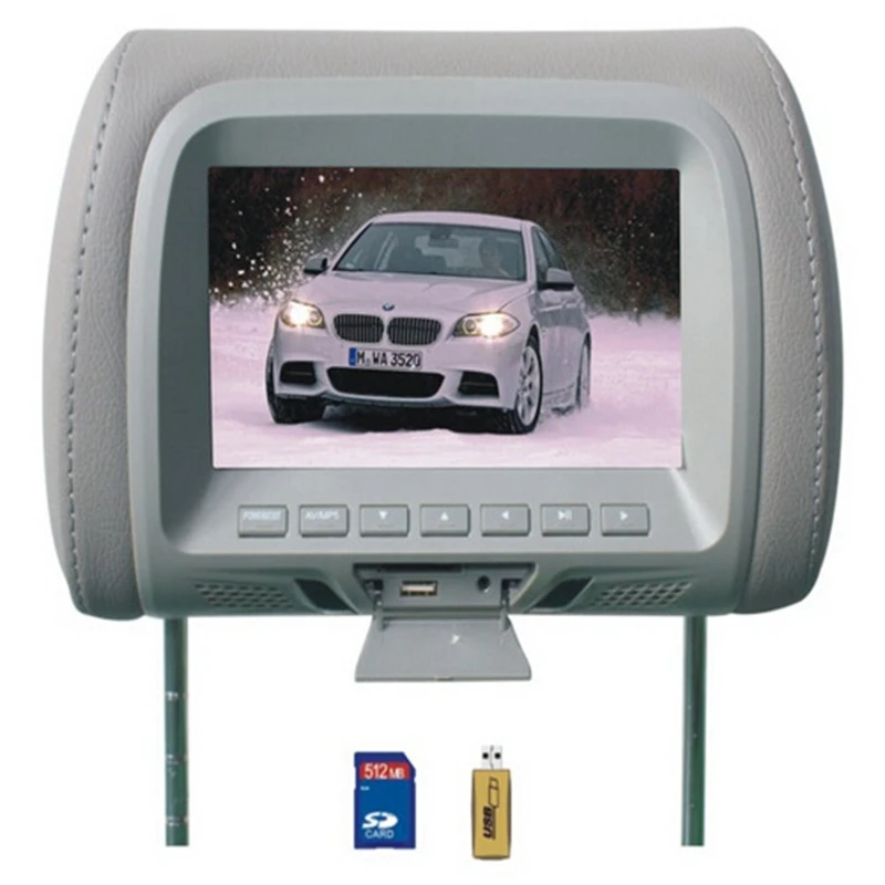 7 дюймов Дисплей Подушка общего назначения на борту жидкокристаллический