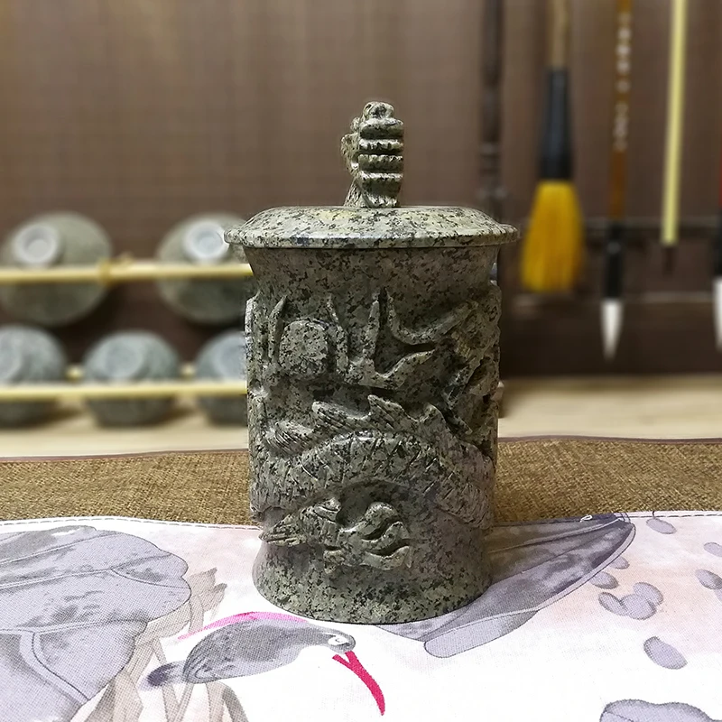 Кружка с головой дракона 420 куб. См чайная чашка из натурального медицинского