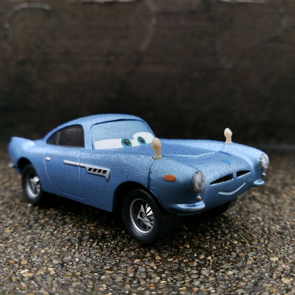 06 Дисней Pixar Тачки 2 3 Франческо Бернулли Маккуин металлический литой игрушечный автомобиль 1:55 Свободный абсолютно в и - Цвет: 06