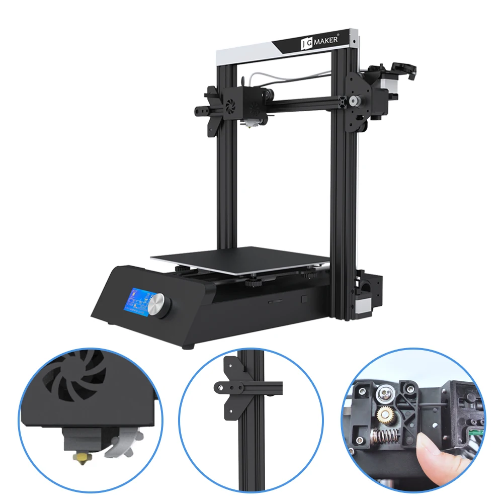 JGAURORA 3d принтер JGMaker DIY с поддержкой большого размера сборки, печать JGMaker