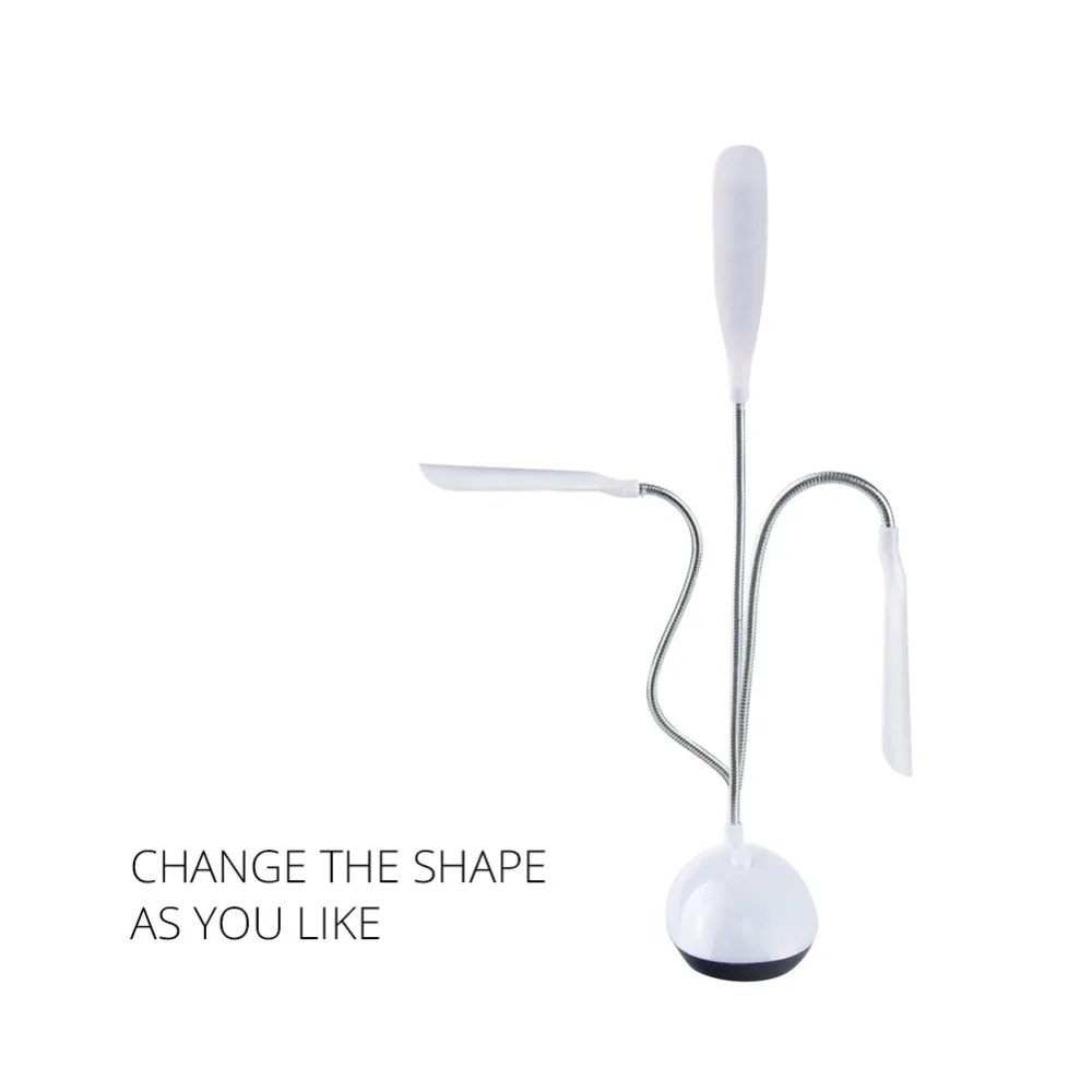 Портативная Складная мини светодиодная лампа для чтения гибкий Ультраяркий