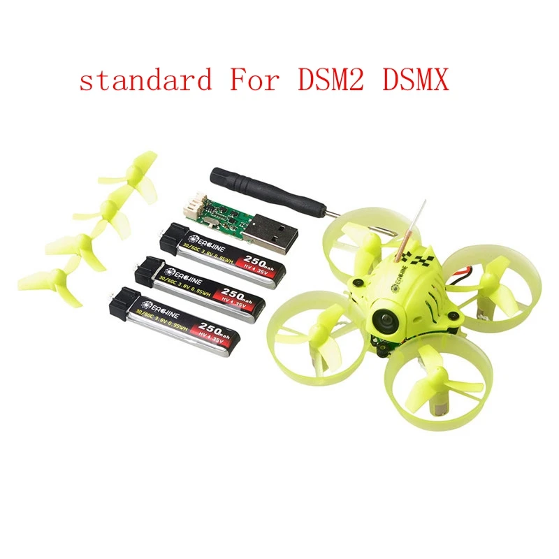 standard DSM2 DSMX Eachine QX65 с 5,8G 48CH 700TVL камерой F3 встроенным OSD 65 мм микро для FPV гоночной рамы RC Дрон Квадрокоптер вертолет - Цвет: standard DSM2 DSMX