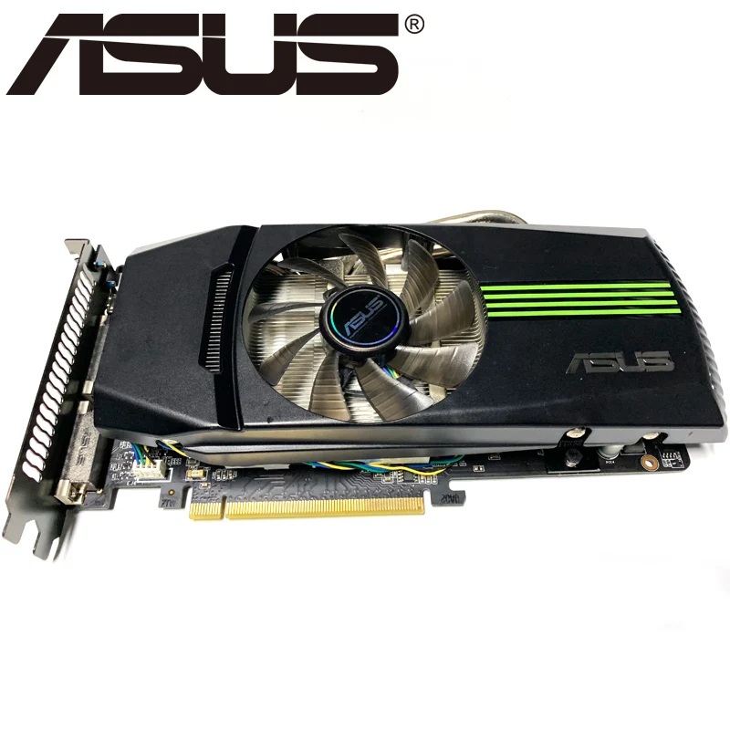 Видеокарта ASUS GTX 560Ti 1 ГБ 560 бит GDDR5 графические карты для nVIDIA Geforce 750 ti б/у VGA мощнее